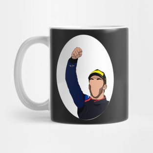 Pierre Gasly podium celebration Mug